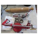 Wooden Rolling Pin, Apple Corer, & More