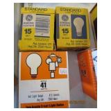 Light Bulb 15 Watt & 41 Watt
