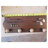 Golf Coat / Hat Rack