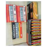Cassette Tapes Blank Tapes and Jewel Cassette