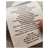 Lot of 3 Black / White Rugs / Floor Mats, Rubber