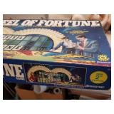 Vintage Wheel of Fortune Game 1985 Opened and