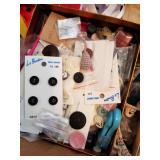 Sewing Lot, Thread , Buttons, Fabric Paint,