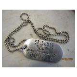 St Louis Blues Dog Tag