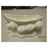 Irish Belleek Canoe/Boat