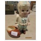 Football Player Planter