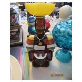 African Bottle with Juicer Lid