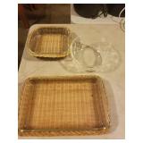 Lot of 3 Baking / Serving / Casserole Dishes 2