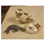 Lot of Owl / Bird / Seal or Sea lion Figures