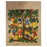 Children Metal Art Tree Wall Hanger
