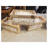3 Wooden Crates / Wisconsin Cheeseman Crates