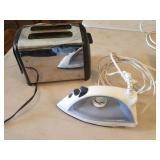 Toaster and Electric Iron Lot