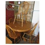 Cochran Table & 4 Chairs with 2 Leaves