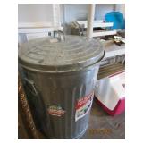 20 Gallon Steel Trash Can
