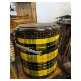 Vintage Poloron Metal Cooler