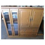Oak Entertainment Center