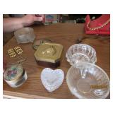 Dresser Jars and Misc.