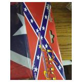 New 3x5 Rebel Flag in Package. Polyester