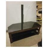 TV / Media Stand. 3 Glass Shelves