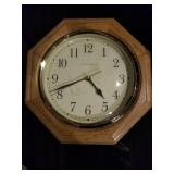 Ingraham Wall Clock Battery Operated