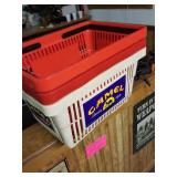 3 Advertising Shopping Baskets. Marlboro , Camel,
