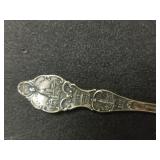 Sterling Silver Springfield IL / Lincoln Spoon.