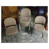 6 Torsion Brand Conference or Desk Chairs. The