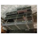 New Leather Storage Trunk with Drawers. Very Nice