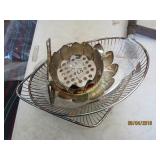 Silver Plated Bowls & Bud Vase