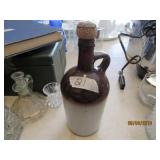 Brown Jug with Cork Lid