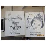 2 Shel Silverstein Books, Where the Sidewalk Ends