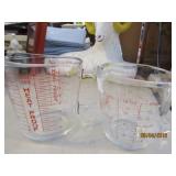 Fire King & Heat Proof Measuring Cups