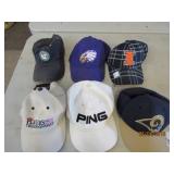 Lot of Advertisement Hats