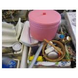 Lot of Bathroom Stuff - Scale, Tension Rod,