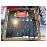 Miller High Life Its Miller Time Electric Sign -