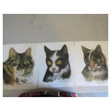 Lot Of Cat Prints