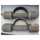 Pair of Spaulding Flex Shop Hand Weights