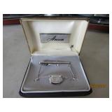 Clip with J.E.J initials - very nice