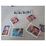 Stamps - Includes Elvis and Marilyn - 3 Cent