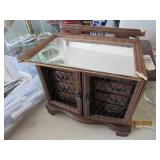 Jewelry Box & Contents - the mirror is broken