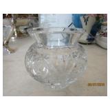 Crystal Candy Bowl- nice condition