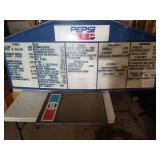 2 Pepsi Letter Boards Smaller one has some damage
