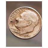 1964 Silver Dime