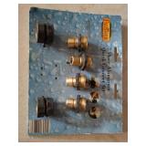 Quick attach hose adapters. New, Missing one