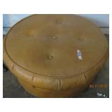 Round Ottoman - Brown