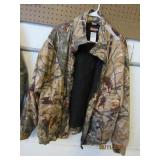 Mens Outfitters Ridge Sz XL Brown Camo Coat