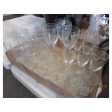 Lots of Glasses, Stemware, Etc, 26 Pcs,