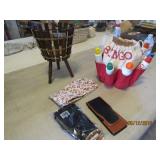 Bingo Bag with Dabbers, Garden Gloves, and More