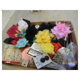 Hair Clips with Flowers and others