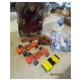 Lot of Kids Toys & Victorian Star Porcelain Doll